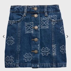 MOLO size 12 jean skirt, never worn